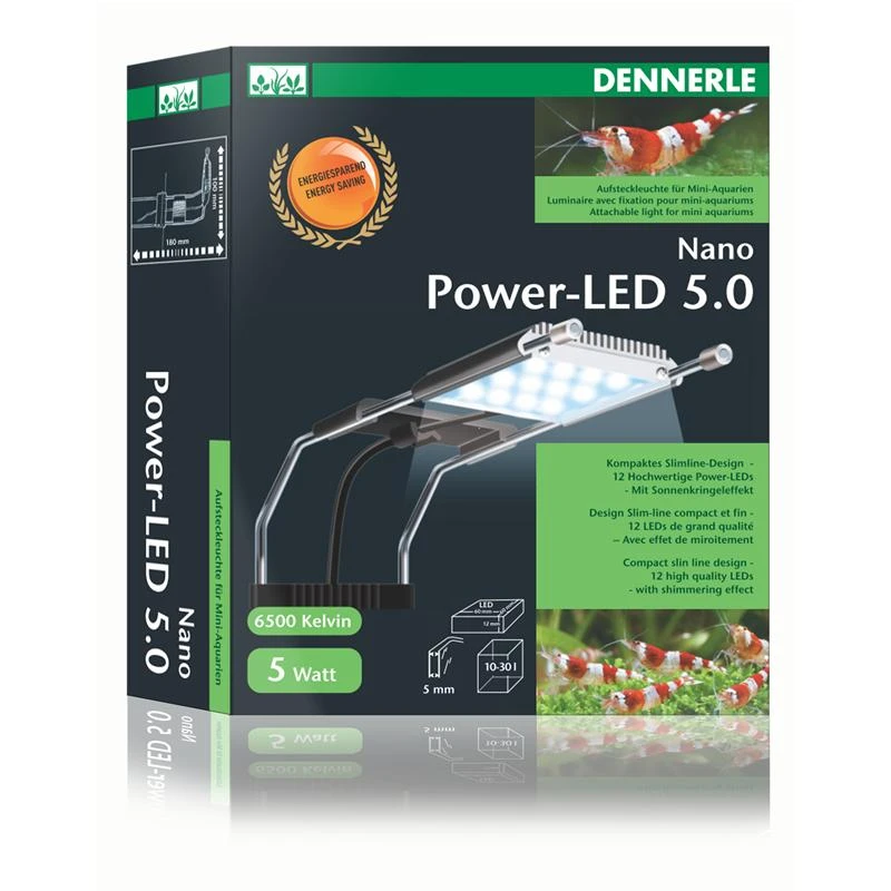 Dennerle Nano Power-LED 5.0 | Aufsteckleuchte 3 Dennerle Nano Power-LED 5.0 | Aufsteckleuchte