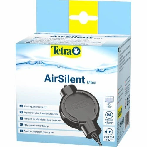 Tetra AirSilent Maxi Luftpumpe Für 40 - 80L Aquarien 3 Tetra AirSilent Maxi Luftpumpe Für 40 - 80L Aquarien