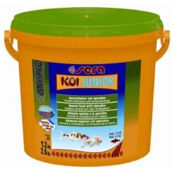 Sera KOI JUNIOR Spirulina | 3800 Ml Spezielles Futter F. Koi´s