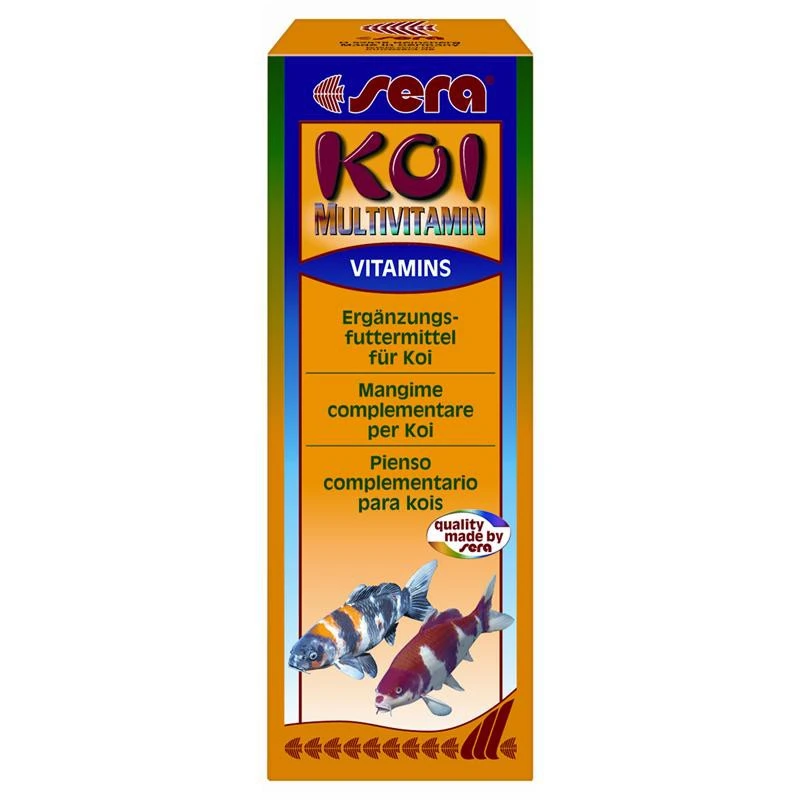 Sera KOI MULTIVITAMIN | 100ml Koifutter 3 Sera KOI MULTIVITAMIN | 100ml Koifutter