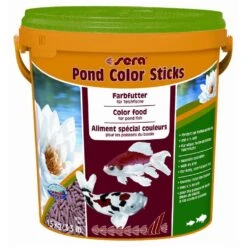 Sera Pond Color Sticks | 10 L Granulatfutter