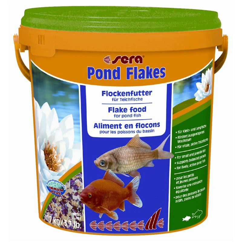 Sera Pond Flakes |10 Liter Flockenf. F. Teichfische 3 Sera Pond Flakes |10 Liter Flockenf. F. Teichfische