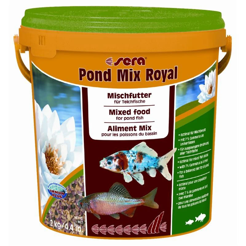 Sera Pond Mix Royal | 10 Liter Teichfutter 3 Sera Pond Mix Royal | 10 Liter Teichfutter