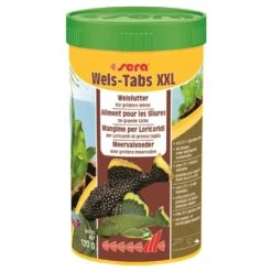 Sera Wels-Tabs XXL | 250 Ml, 120g Fischfutter Für Welse