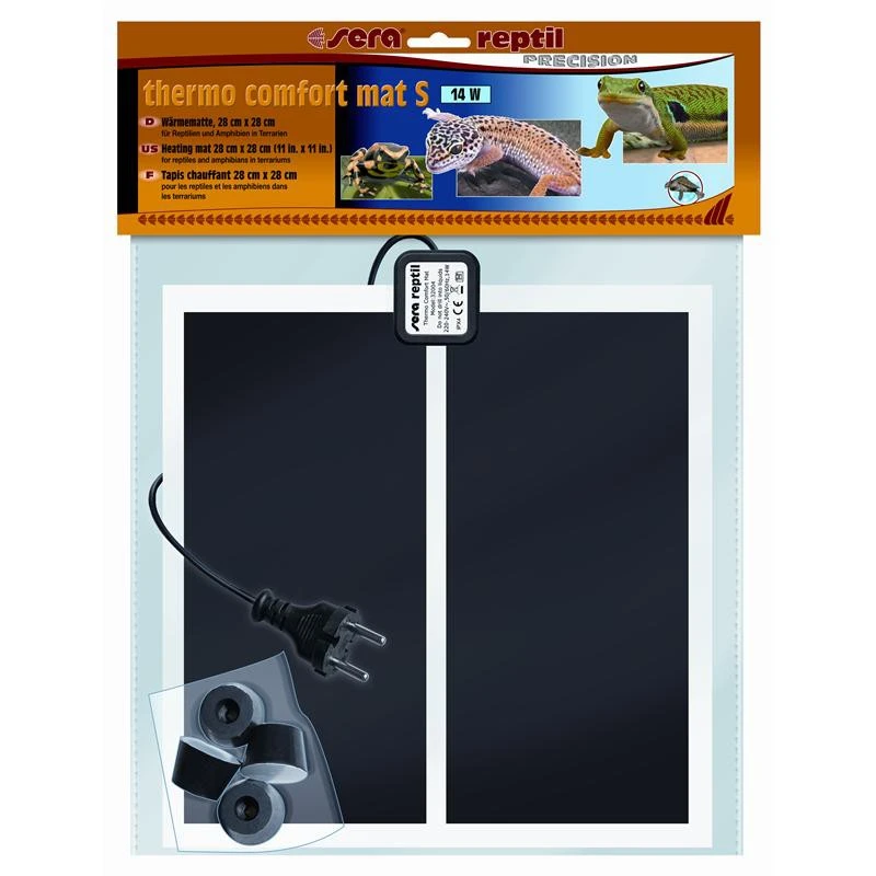 Sera Reptil Thermo Comfort Mat S | 28 X 28cm 14W Wärmematte 3 Sera Reptil Thermo Comfort Mat S | 28 X 28cm 14W Wärmematte